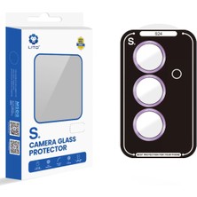 Lito Samsung Galaxy S24 Kamera Lens Koruyucu Cobalt Violet