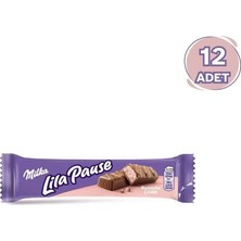 Milka Lila Pause Çilekli 34 G - 12 Adet