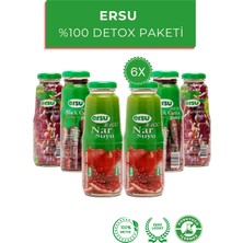 Ersu %100 Detoks Paketi | Ilave Şeker, Katkı ve Koruyucu Madde Içermez