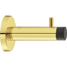 Hafele Stoper Duvara, Vidalı Parlak Pirinç 82MM