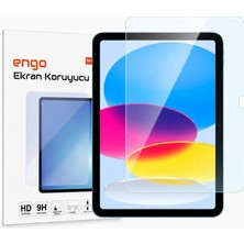 Engo Apple iPad 11. Nesil A16 Ekran Koruyucu 11 inç 9H Parlak Nano Şeffaf A3354 A3355 ile Uyumlu