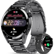Nealdin Nealdın Fulltouch Smartcwatch 1.39 Inç – Adım Sayar, Kalp Ritmi, Bildirim & Çok Fonksiyonlu Saat