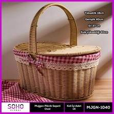 Marsilyan™- Piknik Sepeti Oval