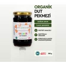 Soul Kitchen Organik Dut Pekmezi 380 gr (Soğuk Sıkım) (Şeker İlavesiz)