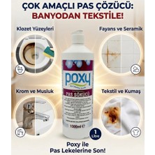 Poxy 1 Lt Pas Sökücü Korozyon ve Lekeleri Güvenle Çıkaran Etkili Temizlik Ürünü