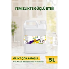 Glint Çok Amaçlı Temizlik 5 Litre Bitkisel İçerikli Yüzey Temizleyici Büyük Boy