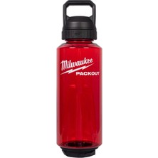 Milwaukee Packout Termos Şişe 1420 ml Kırmızı Kapaklı 4932498638