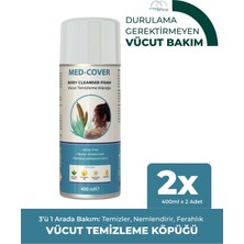 Med-Cover Vücut Temizleme Köpüğü Aerosol 400 ml x 2 Adet