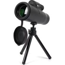 Forestia 10X42 Taşınabilir Mini Teleskop - Tripod Ayaklı Yüksek Çözünürlüklü El Dürbünü - Tripodlu Seyir Dürbünü