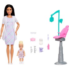 Barbie Kariyerleri Diş Hekimi Oyun Seti JCR71