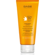 Babe Laboratorios Sunscreen Lotion SPF50+ 200ml - Yüksek Korumalı Vücut Güneş Losyonu