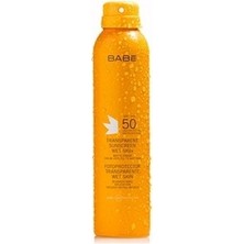 Babe Laboratorios Transparent Sunscreen Wet Skin-Transparan Sprey Güneş Kremi SPF50 200ml