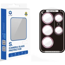 Lito Samsung Galaxy S24 Ultra Kamera Lens Koruyucu Titanium Violet