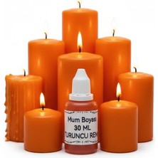 ElHobi Sıvı Mum Boyası - Turuncu - 20 ml