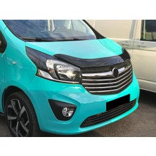 Tuning Vadisi Opel Vivaro Ön Kaput Rüzgarlığı Maskesi 2019 ve Üzeri Parlak Siyah