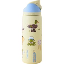 Owala Freesip 32 Oz / 946 ml Pipetli Vakumlu Paslanmaz Çelik Termos Matara Desenli Limited Tasarım