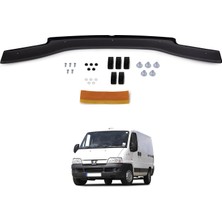 Tuning Vadisi Peugeot Boxer Ön Kaput Rüzgarlığı Maskesi 1994 2006 Arası Parlak Siyah