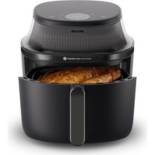 Philips Airfryer 3000 Serisi 7,2 L Sıcak Hava Fritözü, Görüntüleme Penceresi, 16 Pişirme Yöntemi, Rapidair Plus Teknolojisi, Yağ Giderme, Homeıd Tarif Uygulaması, Zahmetsiz Temizlik (NA340/00)