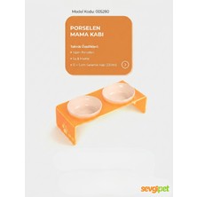 Gby Üçlü Lüks Mama ve Su Kabı - Fonksiyonel Evcil Hayvan Beslenme Standı