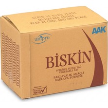 AAK Biskin Baklavalık Sade 20 kg – Profesyonel Fırıncılık ve Baklava Yağı