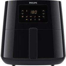 Philips Essential Airfryer Xl - 6,2l, Yağsız Fritöz, Rapid Air Sıcak Hava Teknolojisi, Dokunmatik Ekran, Tarifler Içeren Nutriu Uygulaması, 2000 W, ‎15 x 15 x 14 Cm, Siyah (HD9270/90)