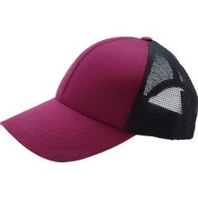 Axe Sportswear Unisex Yazlık Havalandırma File Detaylı Arkası Ayarlanabilir Tokalı Kasketli Beyzbol Kep Şapka