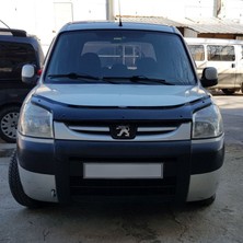 Tuning Vadisi Peugeot Partner Tepee Ön Kaput Rüzgarlık 2004 2005 2006 2007 2008 Uyumlu Parlak Siyah