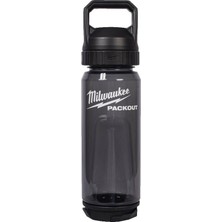 Milwaukee Packout Termos Şişe 740 ml Siyah Kapaklı 4932498639
