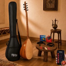 Yonka B-141U Uzun Sap Karaağaç Gövde Kaliteli Gürgen Sap Saz Bağlama Seti