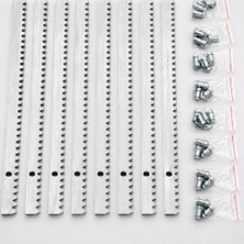 Kramsan Global 8X30MM Otomatik Kapı Kremayer Dişli (8'li Set) Galvanizli Çelik
