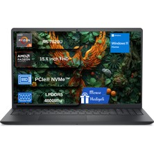 Dell Pro 15 Essential PV15255 8gb Ddr5 1tb SSD R5-7520U 15.6" Fhd (1920*1080) Win 11HOME Taşınabilir Bilgisaayar H1PV15255EX02