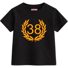 Rabona Fashion Kayseri 38 Retro Crest Çocuk T-Shirt