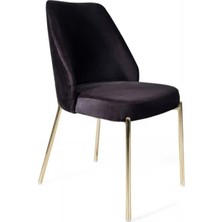 Miarik Design Yemek Odası Sandalyesi , Mutfak Sandalyesi Metal Ayaklı