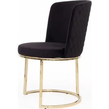 Miarik Design Yemek Odası Sandalyesi , Mutfak Sandalyesi Metal Ayaklı