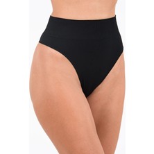 Sahira 3'lü Seamless Tanga Yüksek Bel Dikişsiz Poliamid Kadın