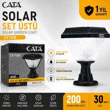 Cata CT-7315 Solar Set Üstü Aydınlatma