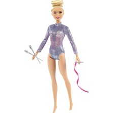 Fadem Store Barbıe Ritmik Jimnastikçi (Sarı Saçlı) Bebek Barbie Ritmik Jimnastikçi, Sarı Saçlı Bebek GTN65 GTN65