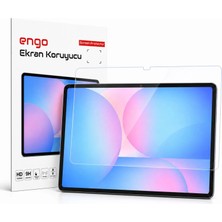 Engo Samsung Galaxy Tab S10 Fe Plus Ekran Koruyucu 13.1 Inç 9H Parlak Nano Cam Şeffaf SM-X620