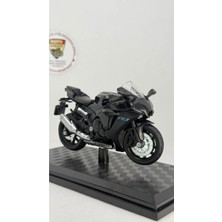 Moto Garage Yamaha Yzf-R1 Siyah 1:18 Ölçek Orijinal Lisanslı Diecast Model Motosiklet