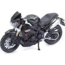 Moto Garage Triumph Speed Triple Bburago 1:18 Diecast Model Motosiklet