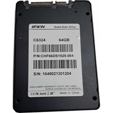 Biwin SSD 64GB 2.5ınch Sataııı