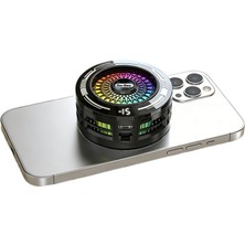 Go-Des Go Des GD-PC012 Yapay Zeka Destekli Magnetik Telefon Soğutucu Fan Siyah