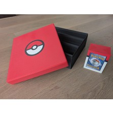 Print Zone Büyük Boy Pokemon Kart Saklama Kutusu - Düzenleyicili Kart Koleksiyon Kutusu