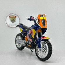 Moto Garage Ktm 450 Rally Maket - 1:18 Bburago Dakar Red Bull Edition