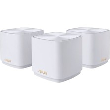 Asus Xd4 AX1800 Tüm Ev Için Mesh Wifi 6 Sistemi 3'lü Paket
