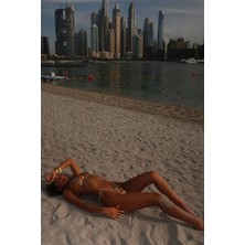 BMD Talya Kaplan Desen Brazilian Bikini - Leopar