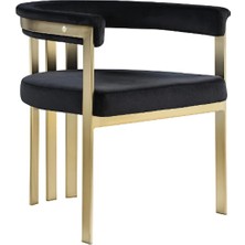 Miarik Design Yemek Odası Sandalyesi , Mutfak Sandalyesi Metal Ayaklı