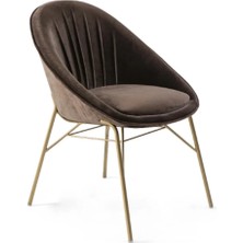 Miarik Design Yemek Odası Sandalyesi , Mutfak Sandalyesi Metal Ayaklı