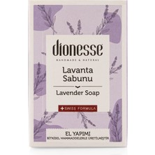Dionesse Lavanta Sabunu Doğal Kabak Lifli Peeling Etkisiyle Cilt Ferahlatıcı 100 g