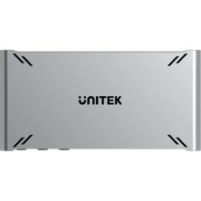 Unitek Usb-C 10 Gbps HDMI Bölünmüş Ekran Kvm Anahtarı – D1118AGY01-TR
